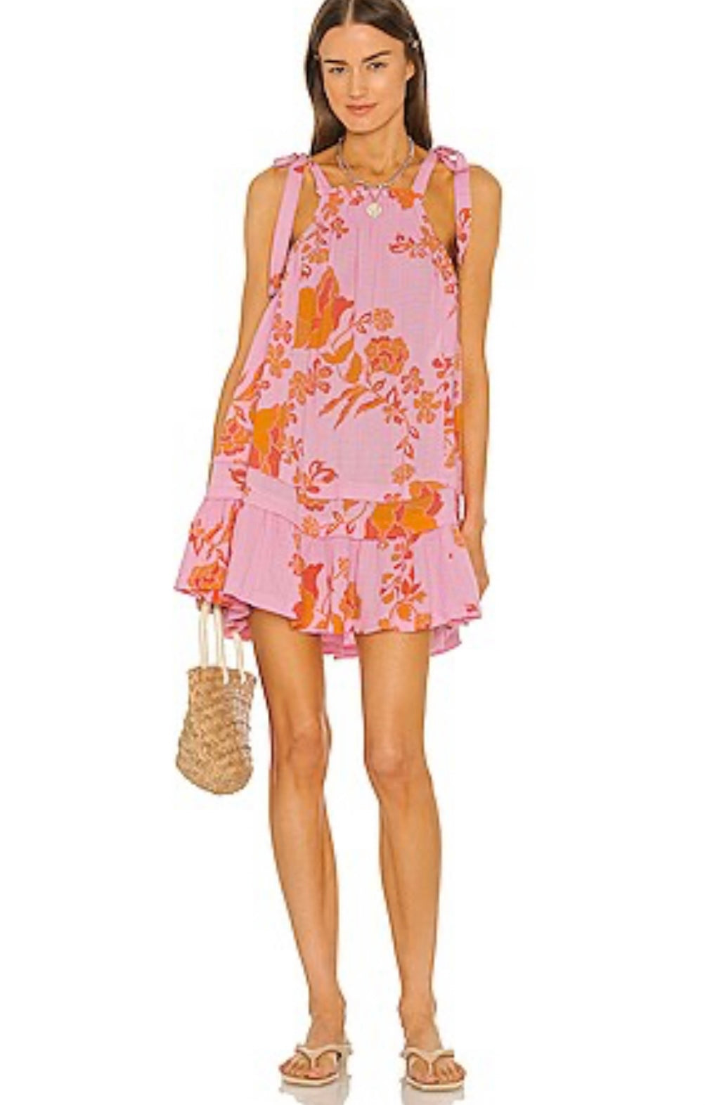 Free People Fleur Printed Tunic