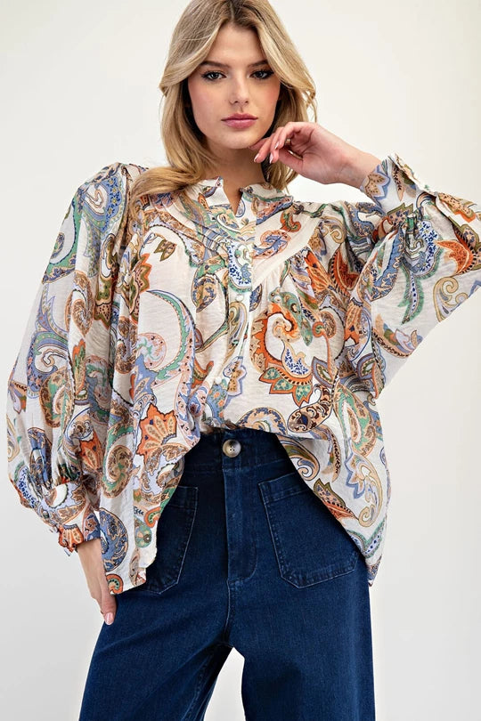 Paisley Priss Top