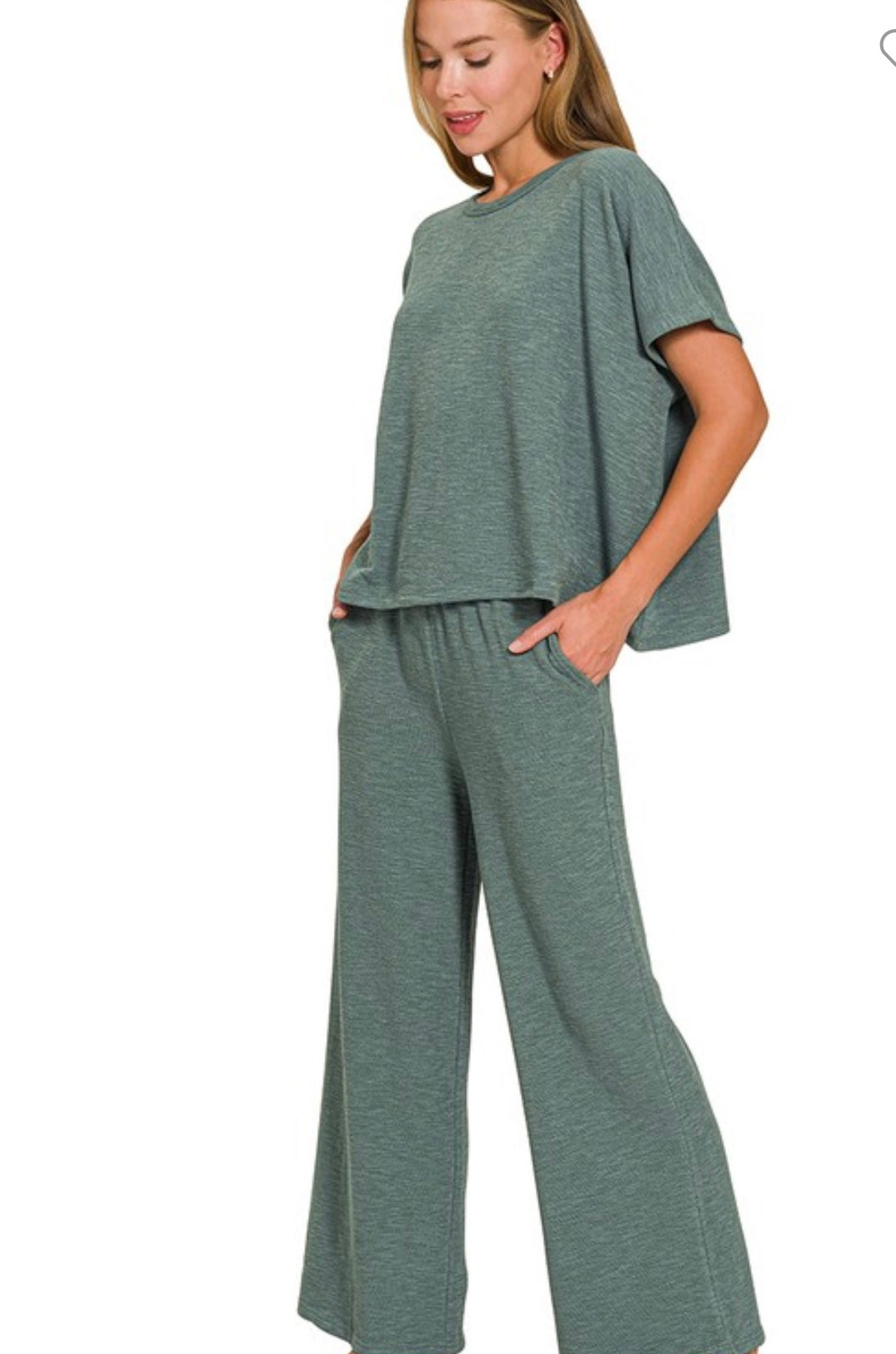 Cotton Slub Pants