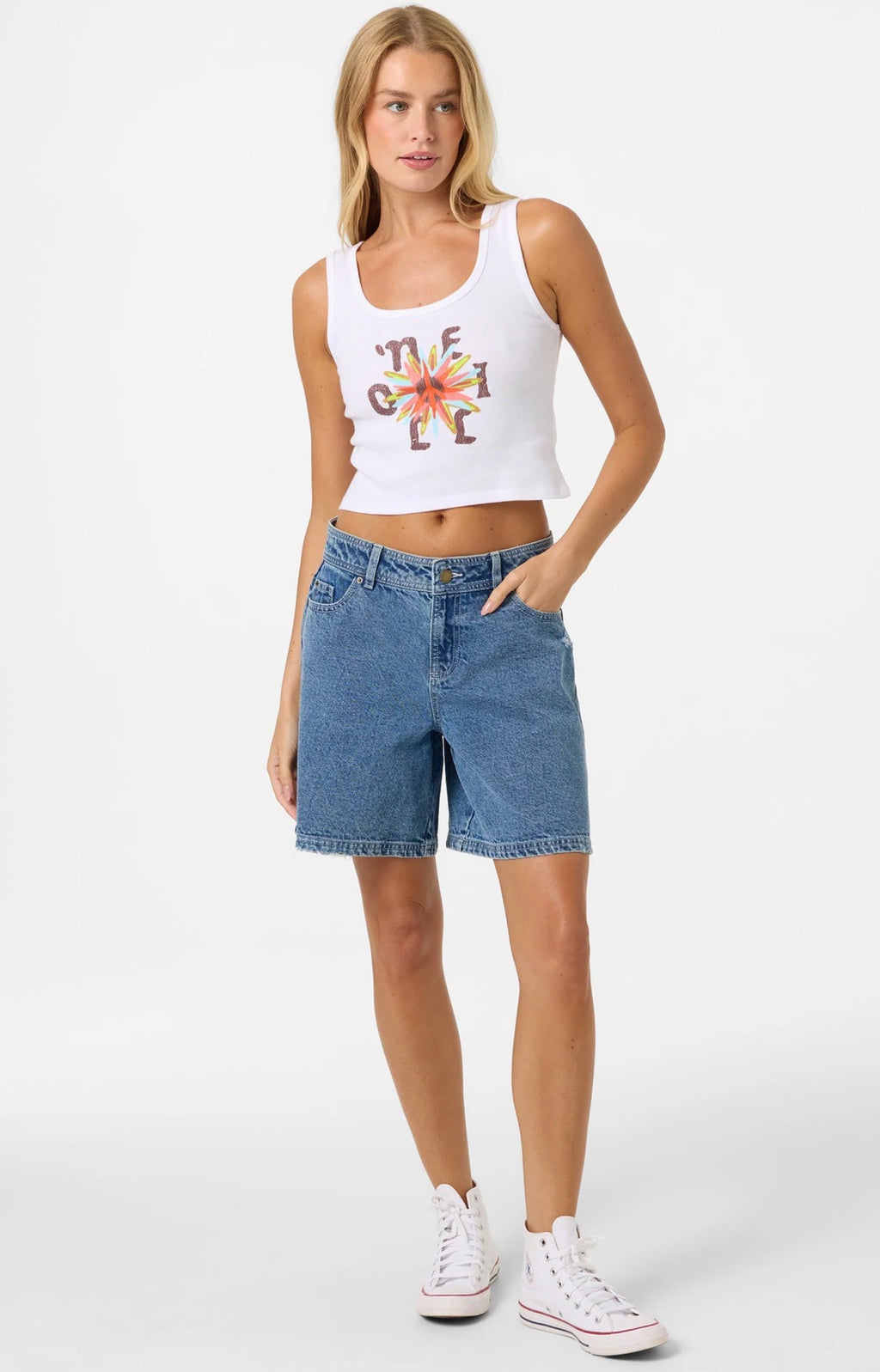 Nola Indigo Denim Shorts