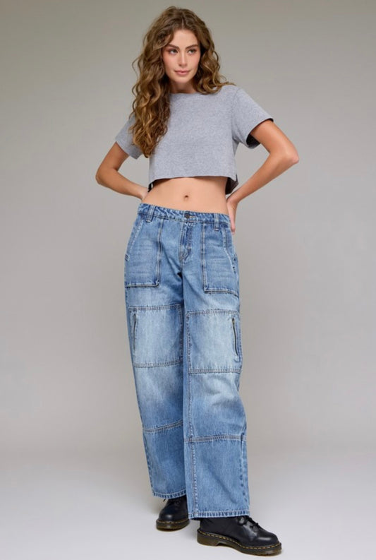 Alyx Baggy Low Slung Denim Jeans