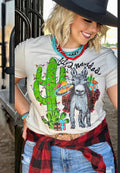 Barbara's Feliz Navidad Burro Tee