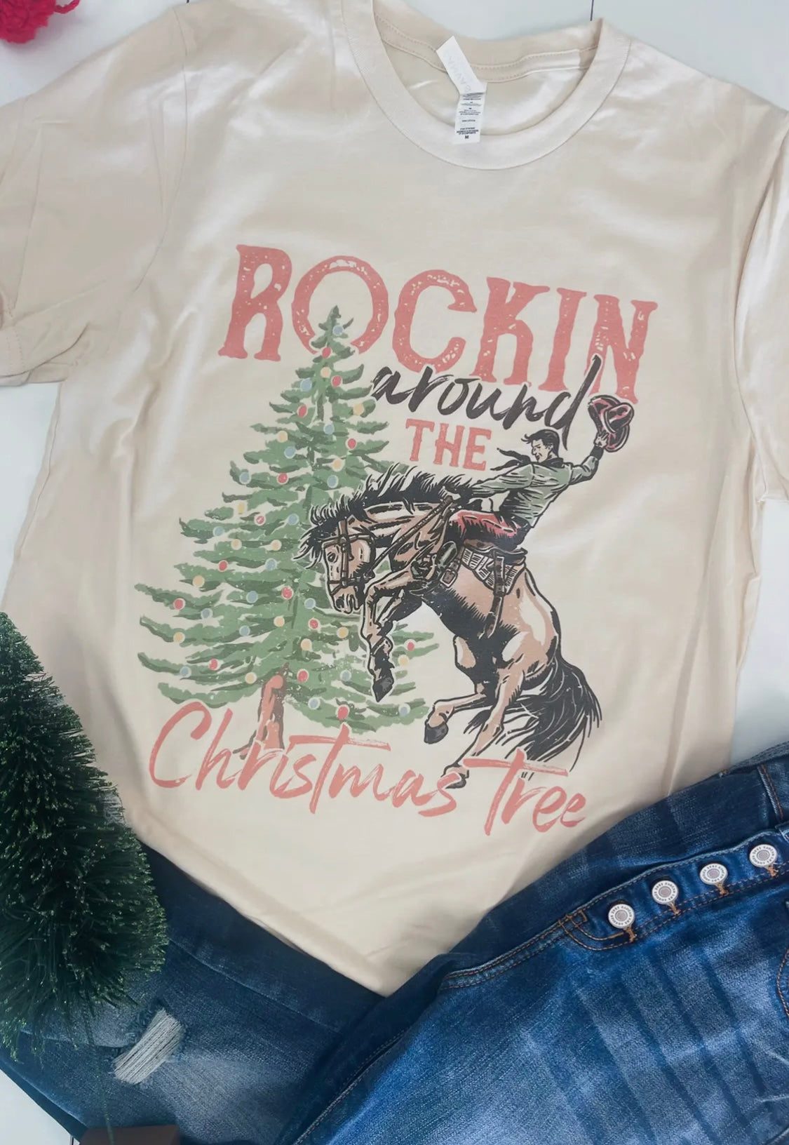 Rockin' Around the Christmas Tree Tee