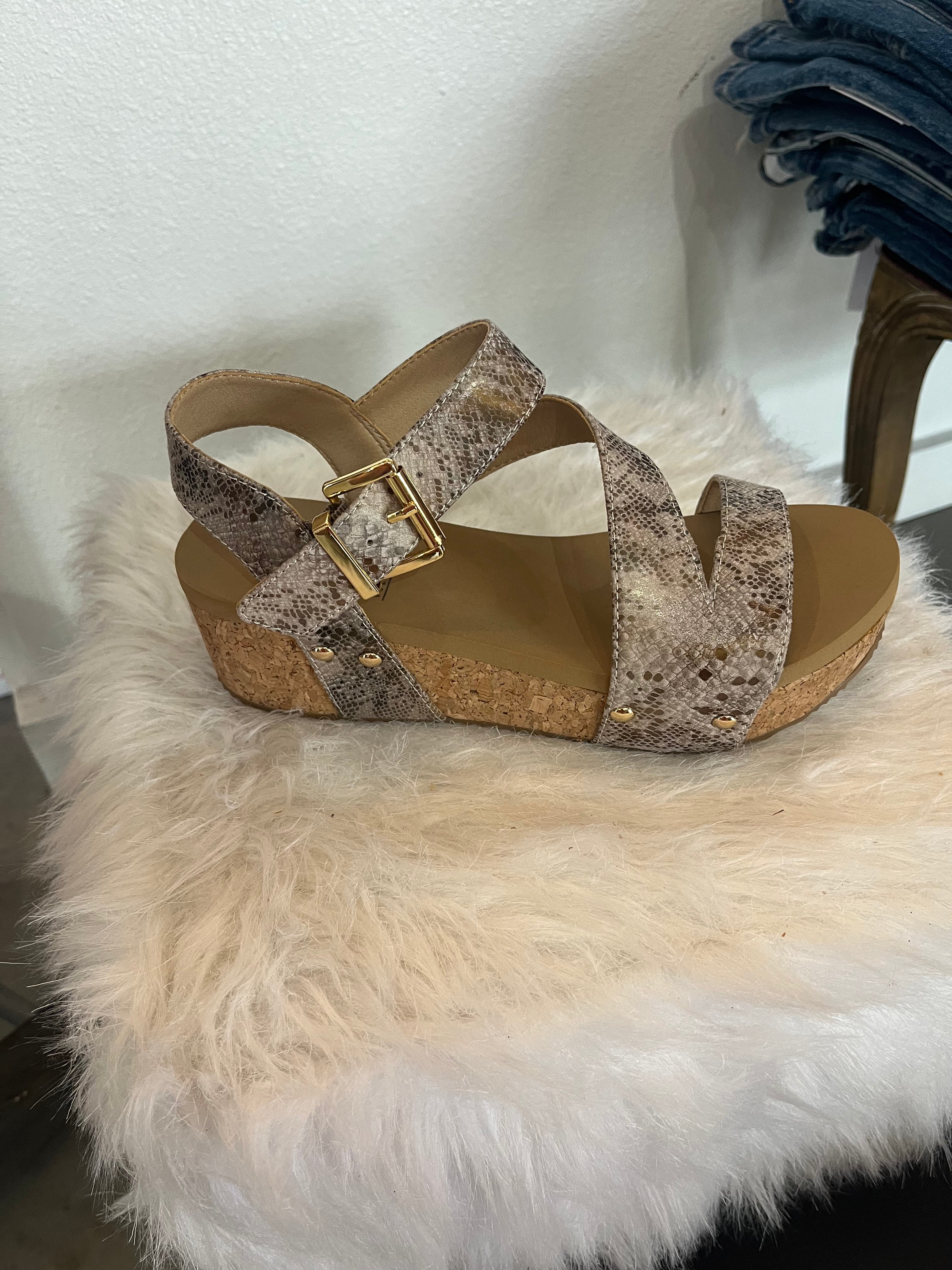 Rosegold Biloxi Sandal