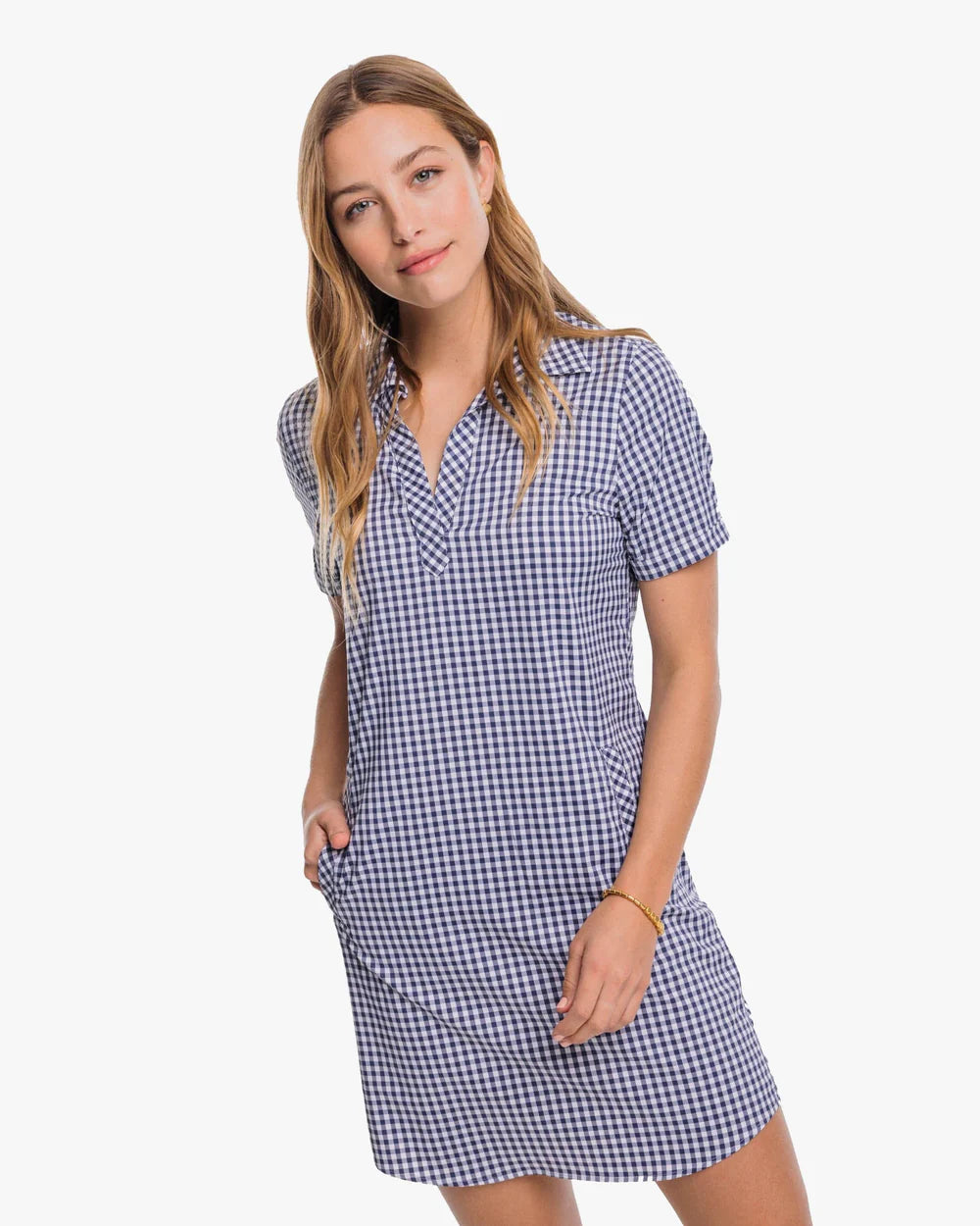 Kamryn Brrr Intercoastal Gingham Dress