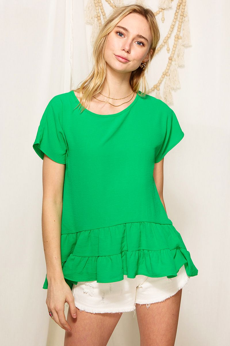 Charli Ruffle Blouse