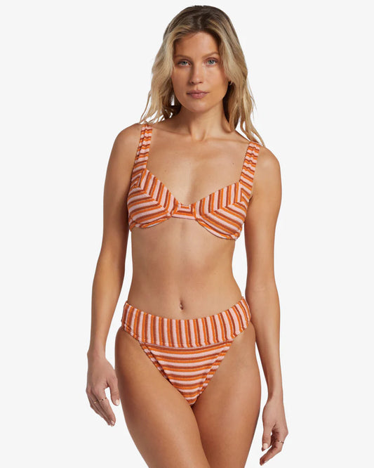 Tides Terry Aruba Bikini Bottoms