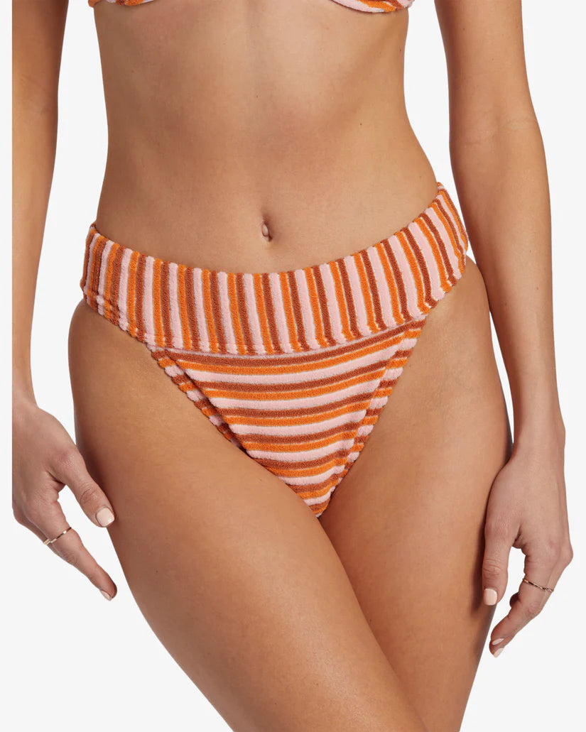 Tides Terry Aruba Bikini Bottoms