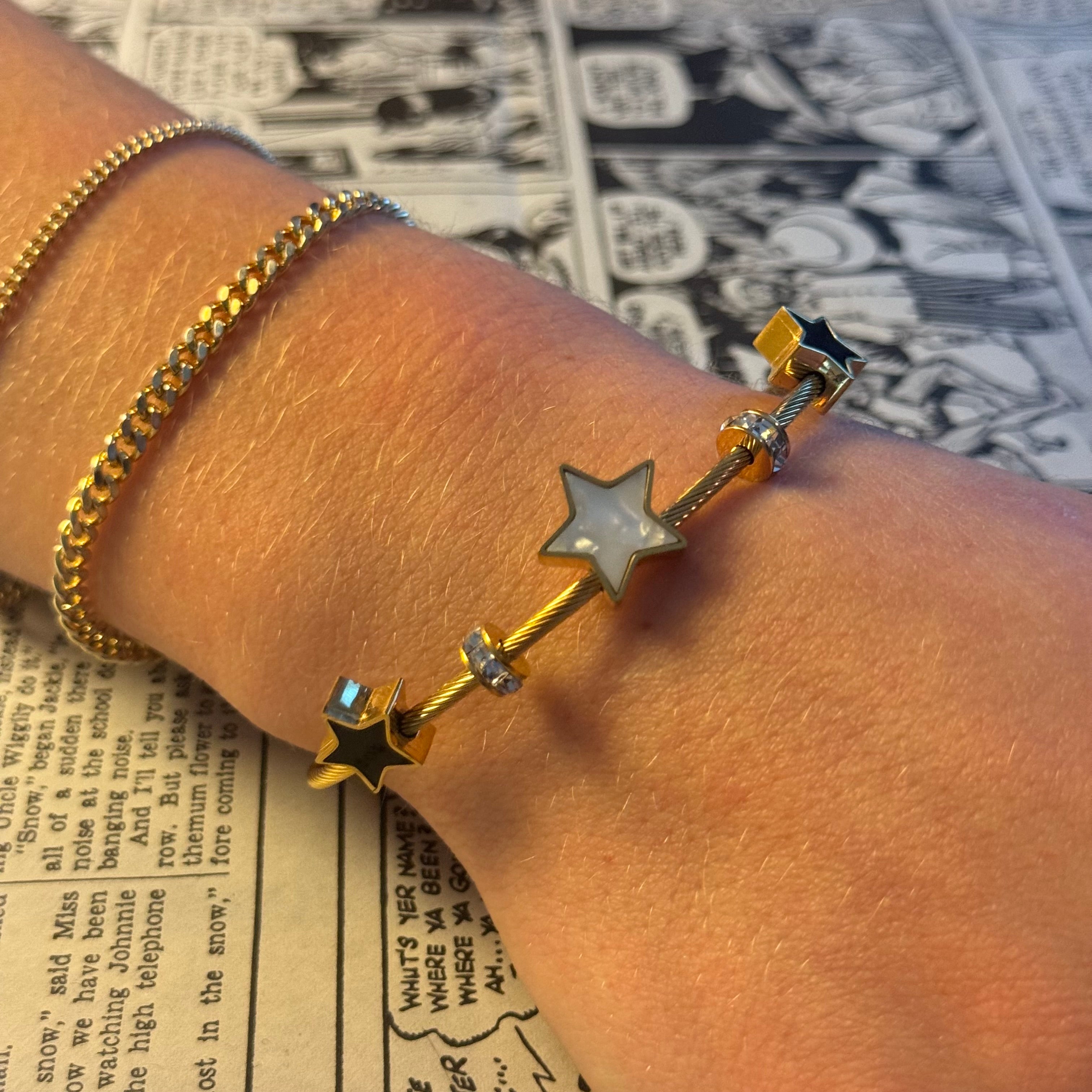 PF Stacks Of Gold Bracelets