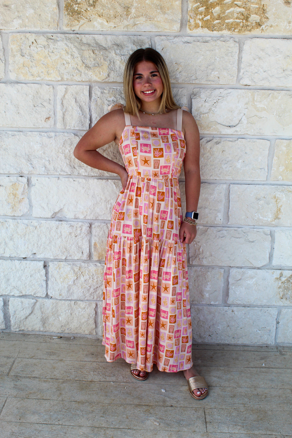 Alexa Pink Sands Beach Dress