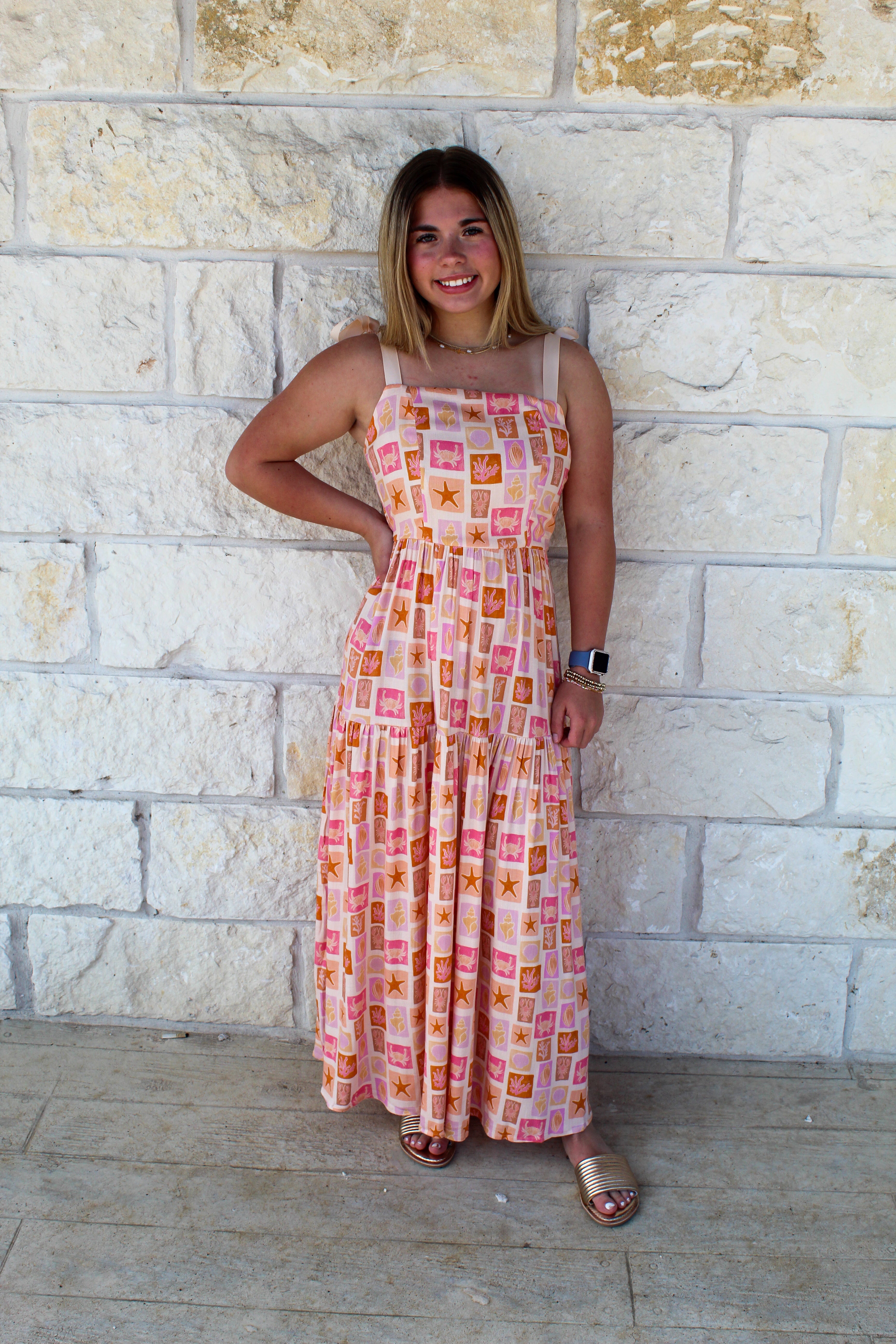 Alexa Pink Sands Beach Dress