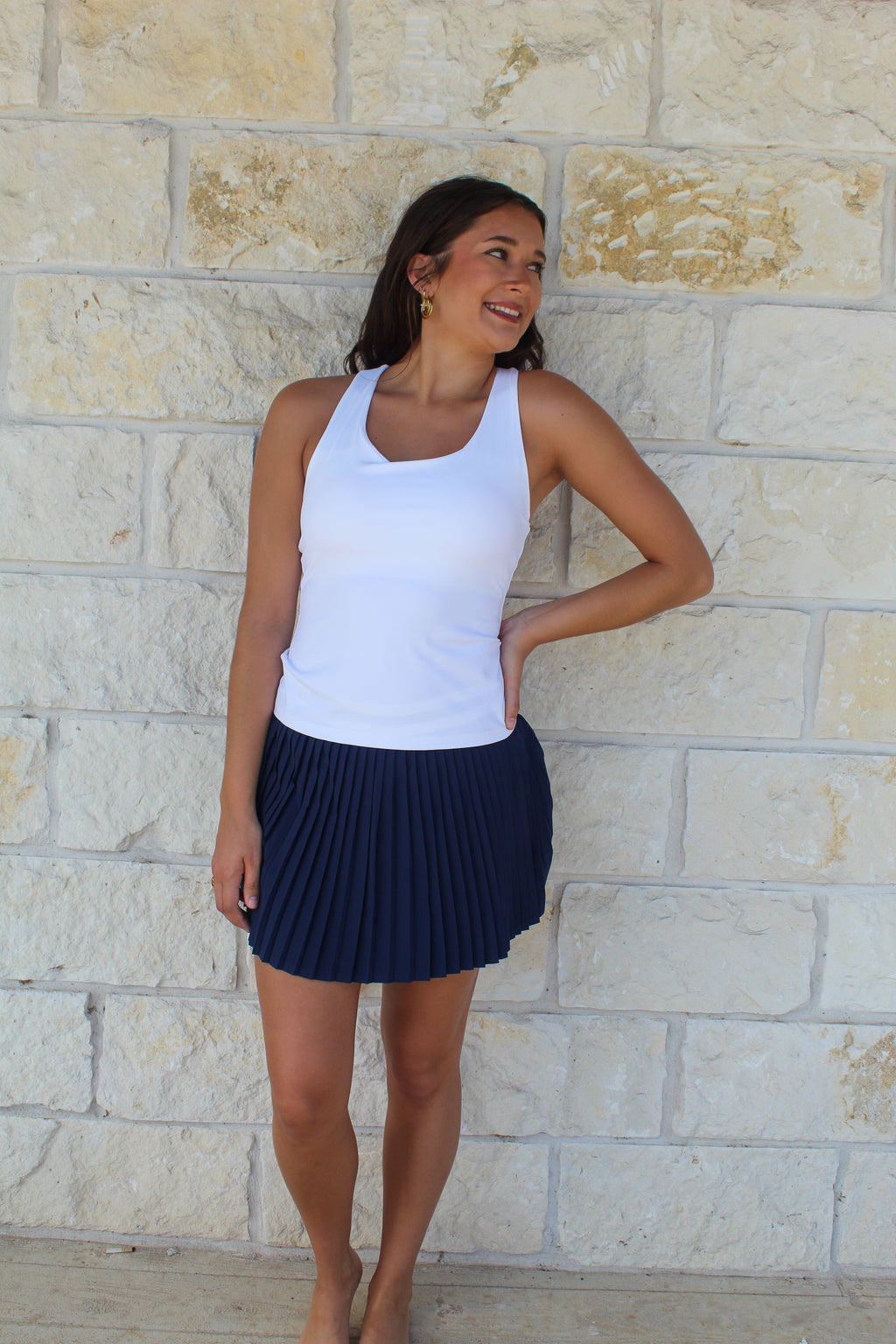 Alison Pleated Skort