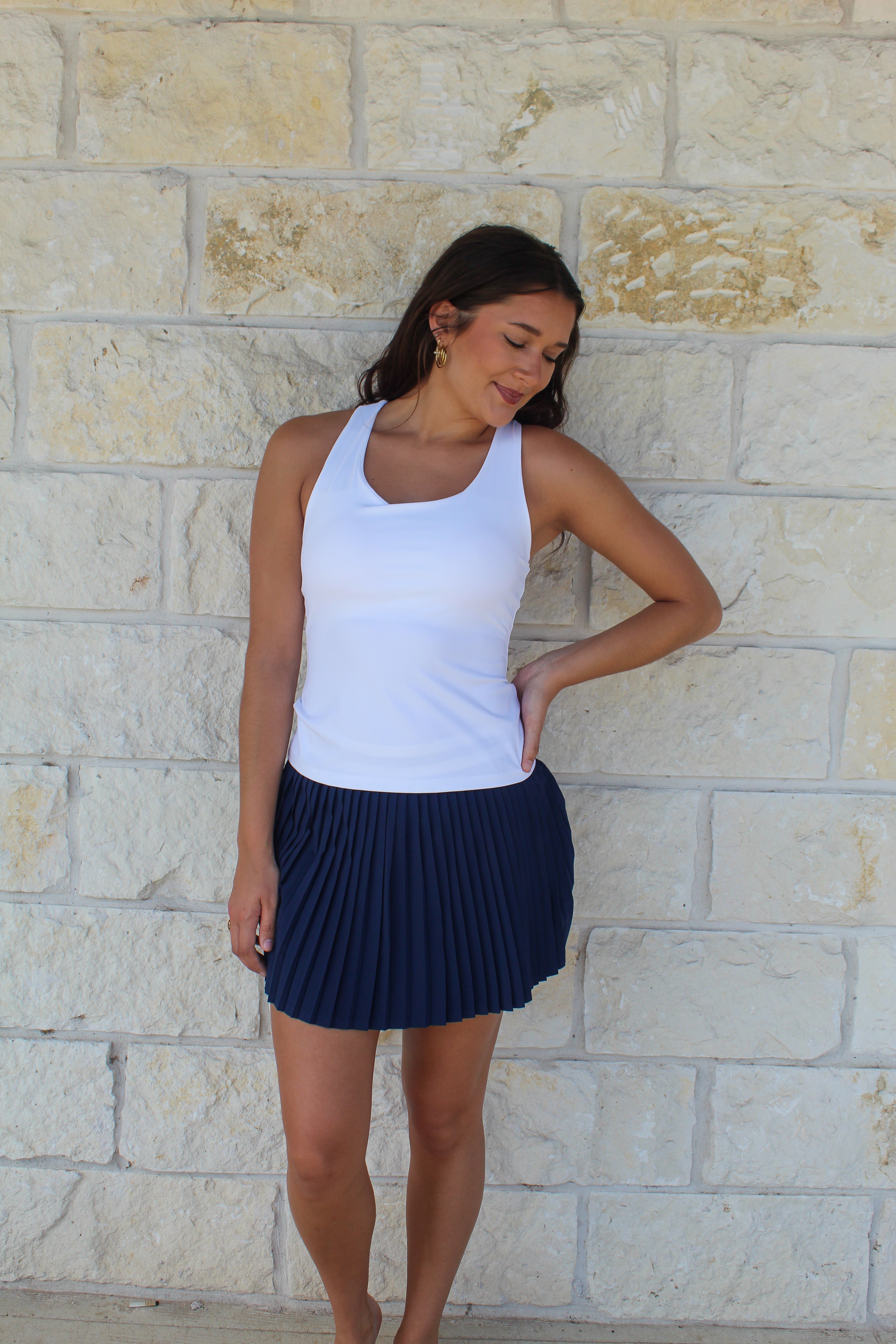 Alison Pleated Skort