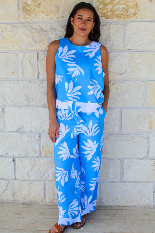 Simone Leafy Luxe Tank