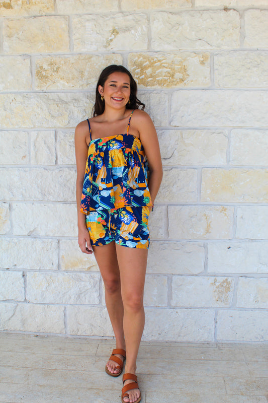 Mediterranean Escape Top