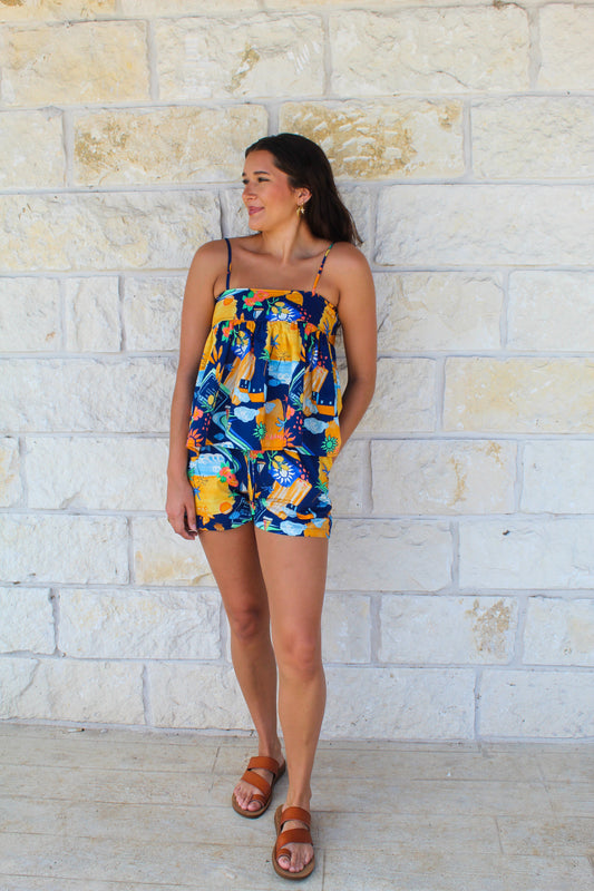 Mediterranean Escape Top