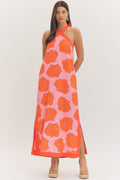 Shell Halter Dress