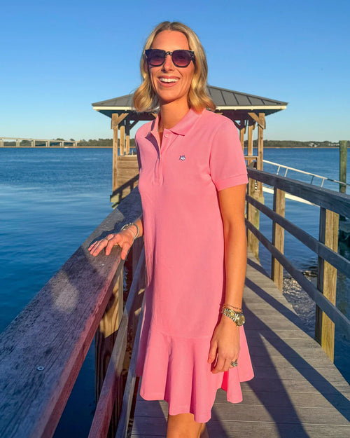 Skipjack Dropwaist Polo Dress | Southern Tide | The Flamingo Ranch