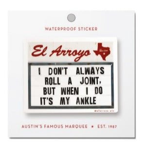 El Arroyo Stickers
