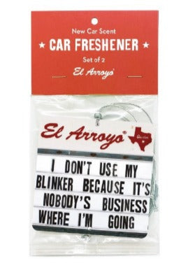 El Arroyo Car Freshener