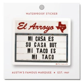El Arroyo Stickers