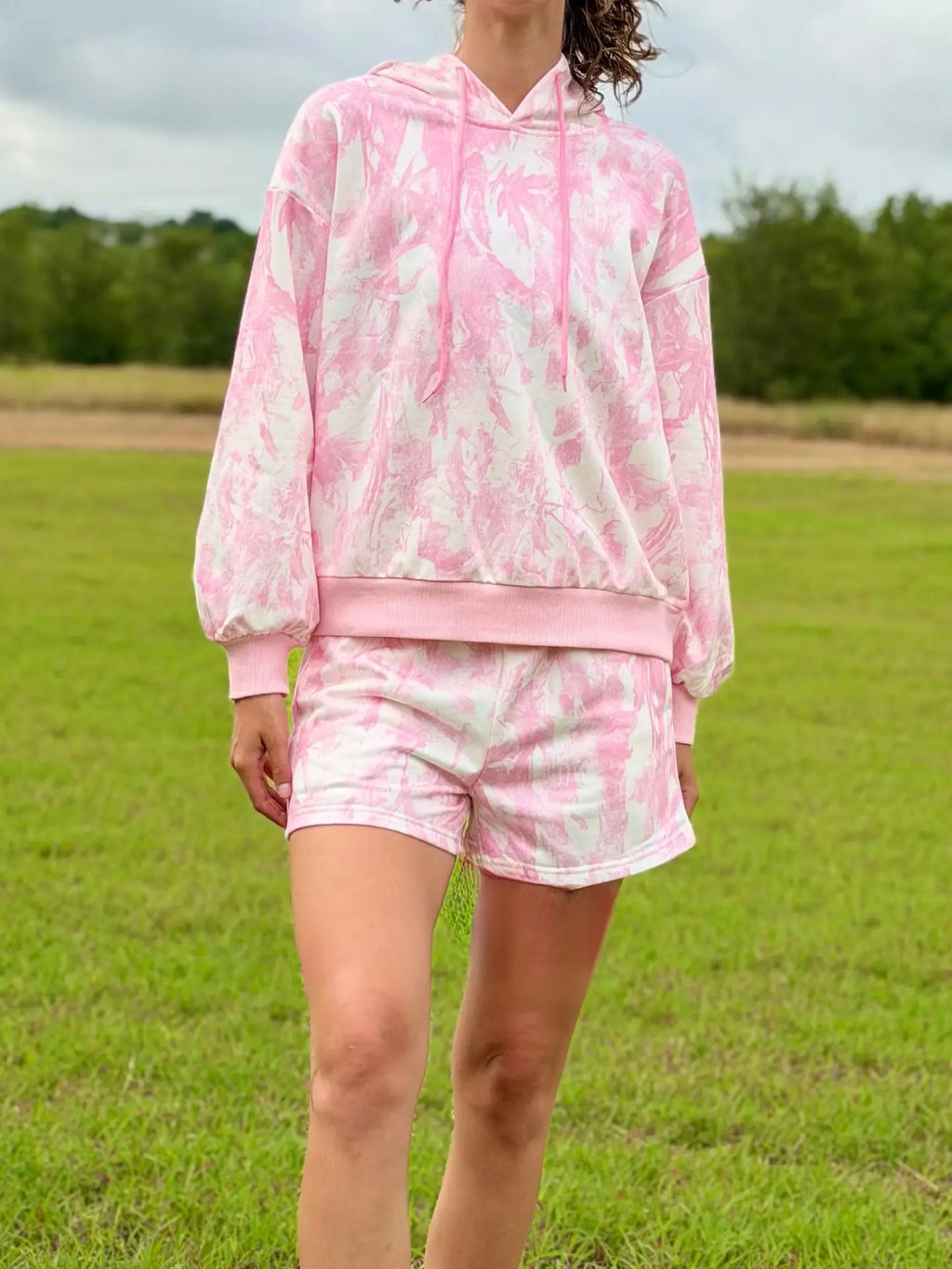 Caedon Pink Camo Shorts