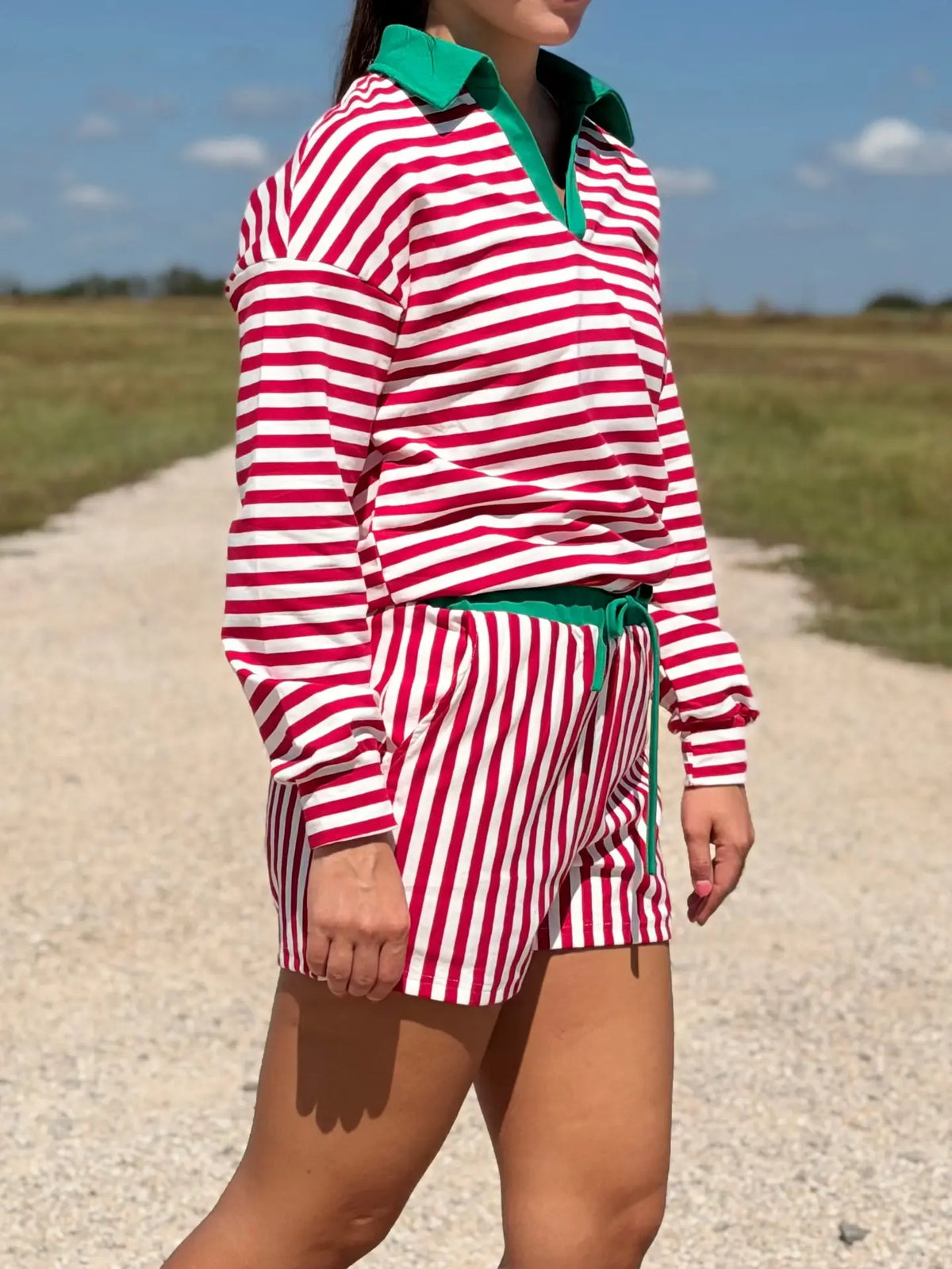 Candy Striped Pullover