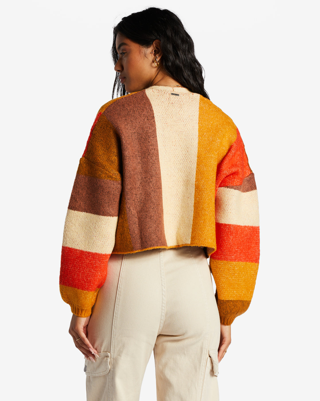 Block Out Sweater Cardigan