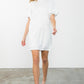 White Flower Texture Dress