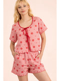 Red Gingham Tie Top