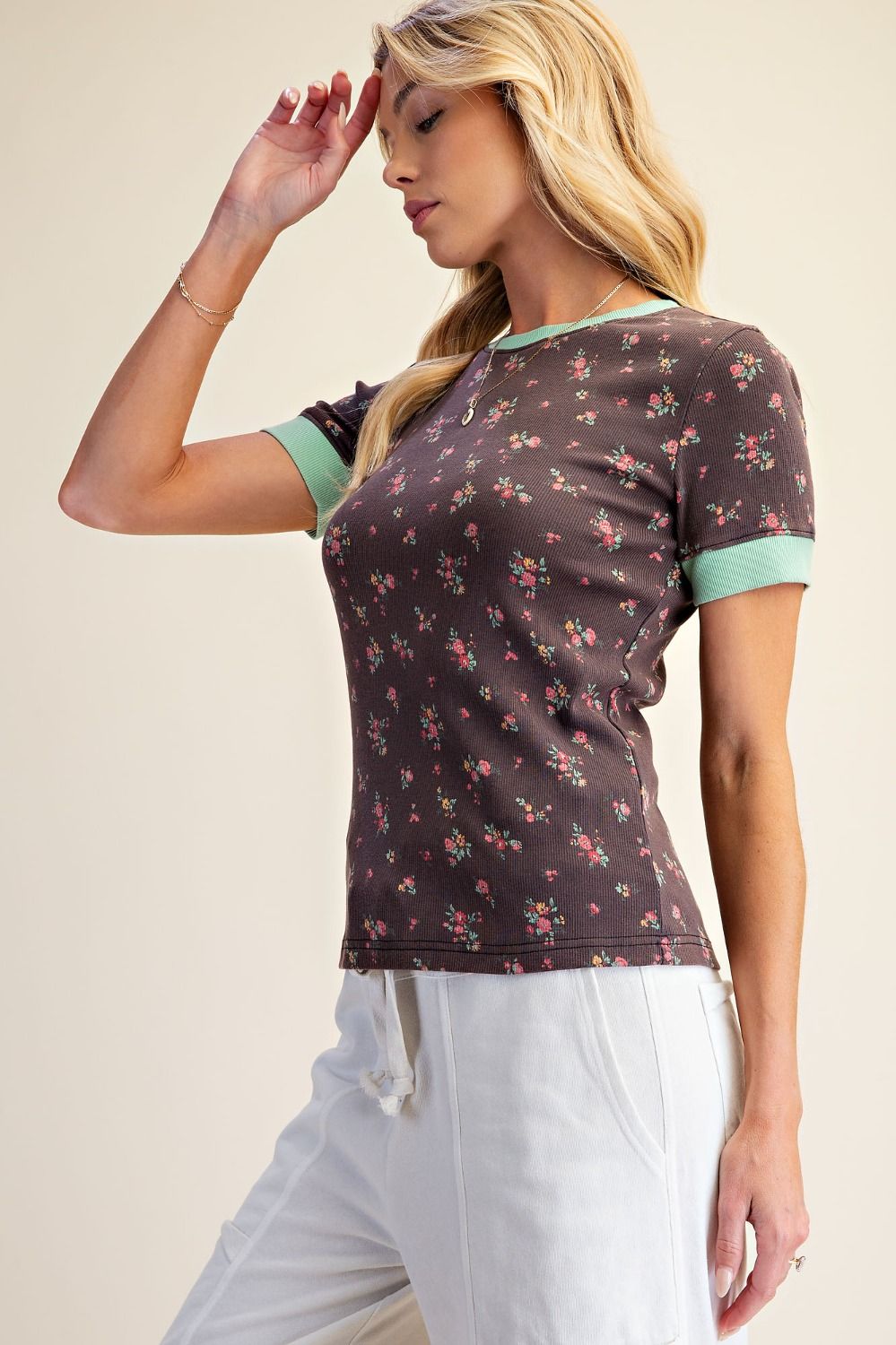 Ditsy Floral Baby Top