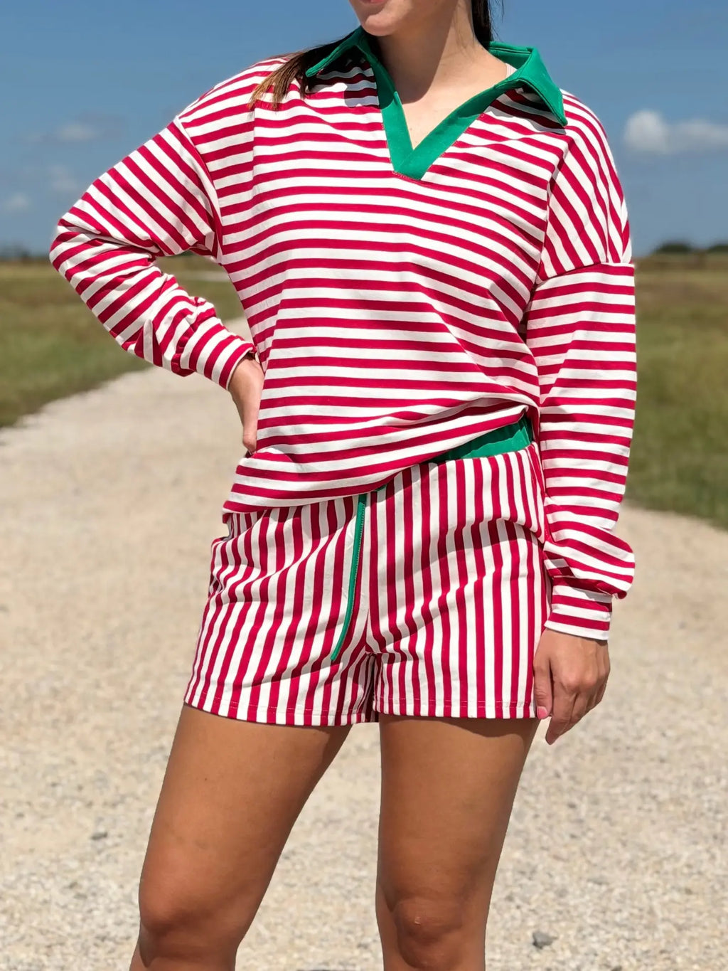 Candy Striped Shorts