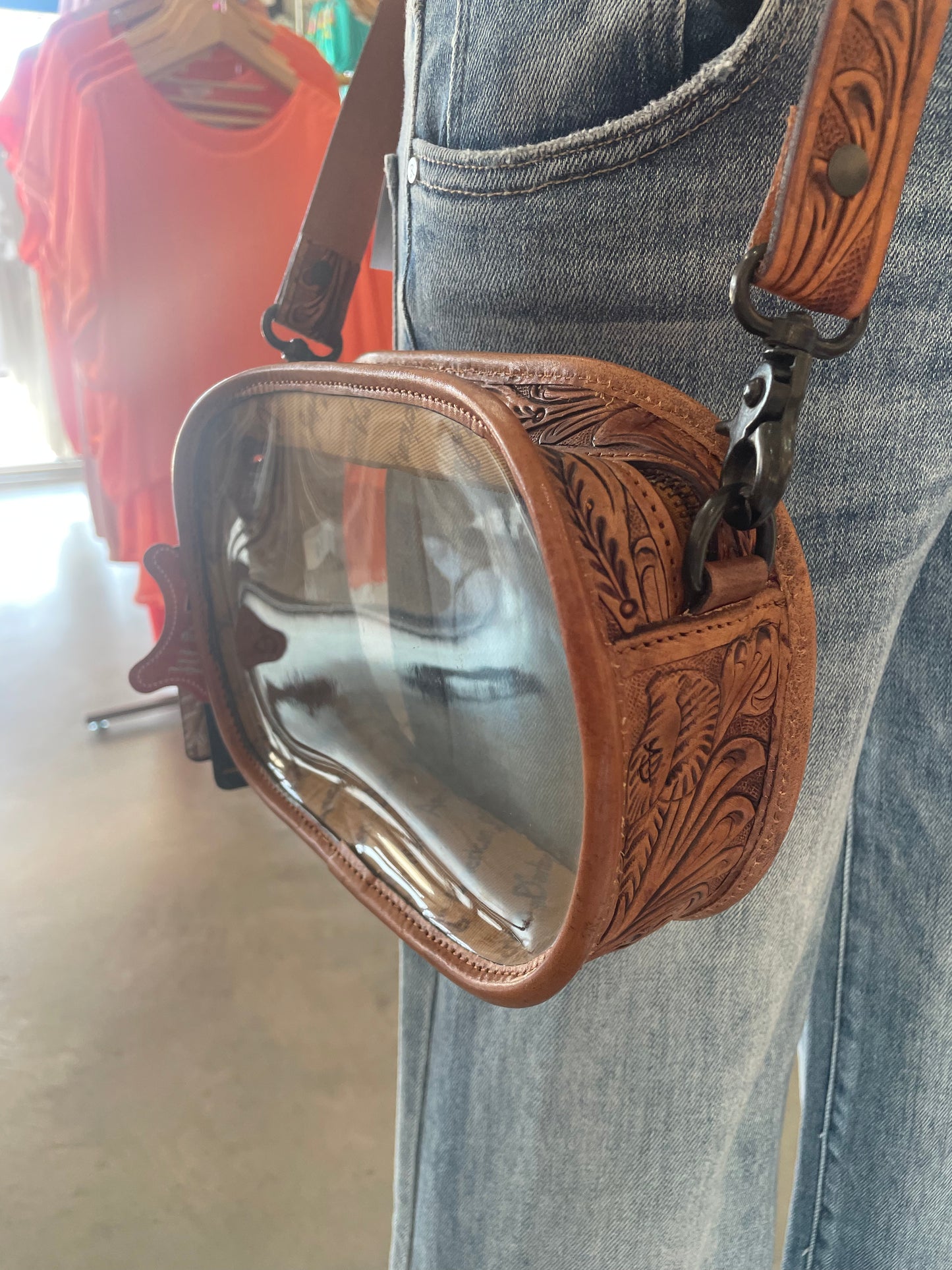 Clear western sales purses