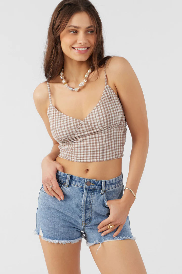Kalia Gingham Top