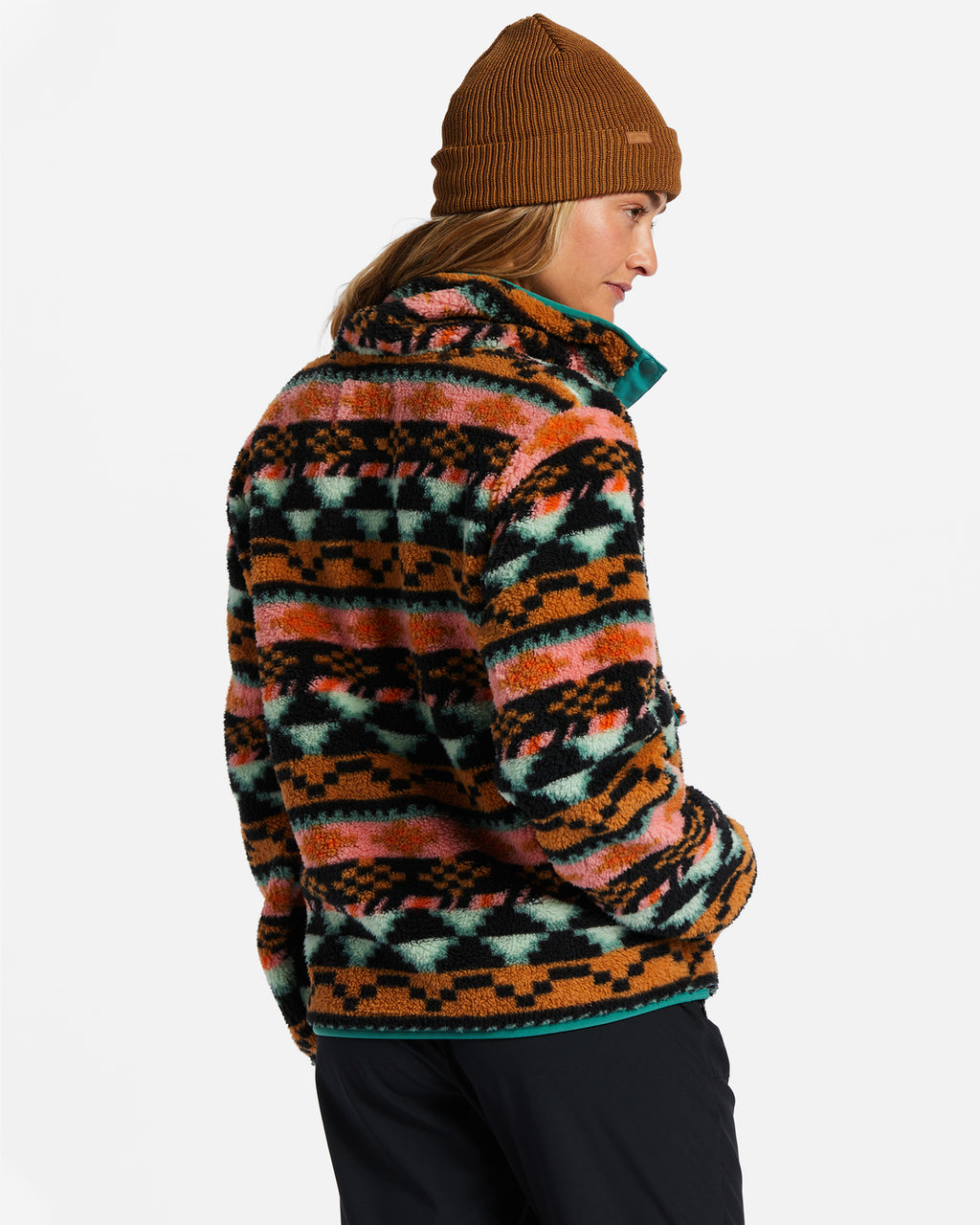 Switchback Mock Neck Fleece