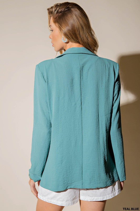 Tealy Blazer