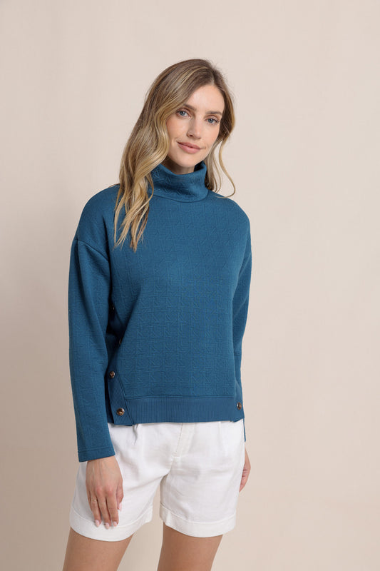 Cordelia Quilted Pullover