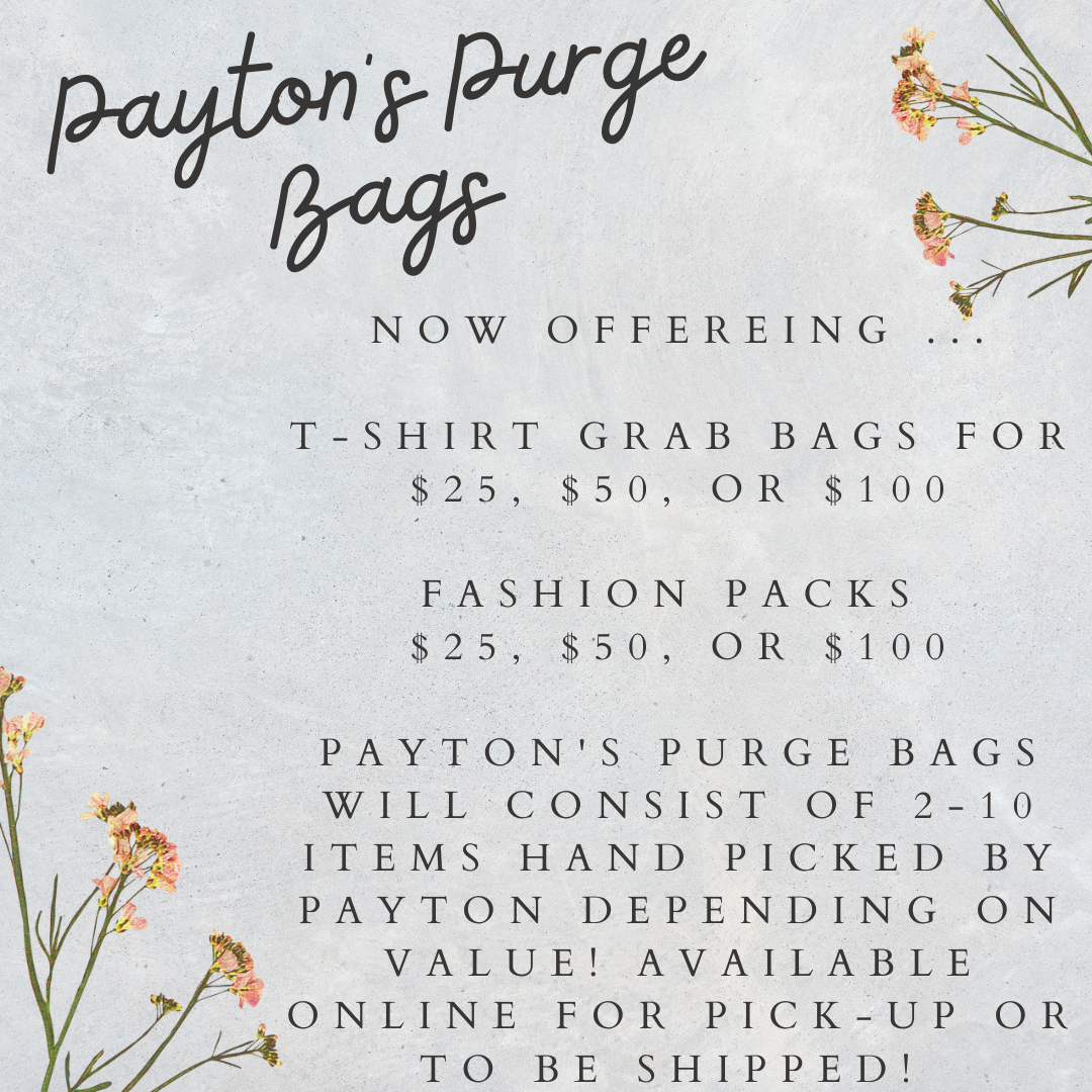 Payton's Purge Bags