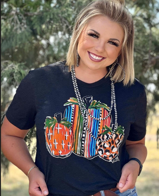 Serape Pumpkin Tee