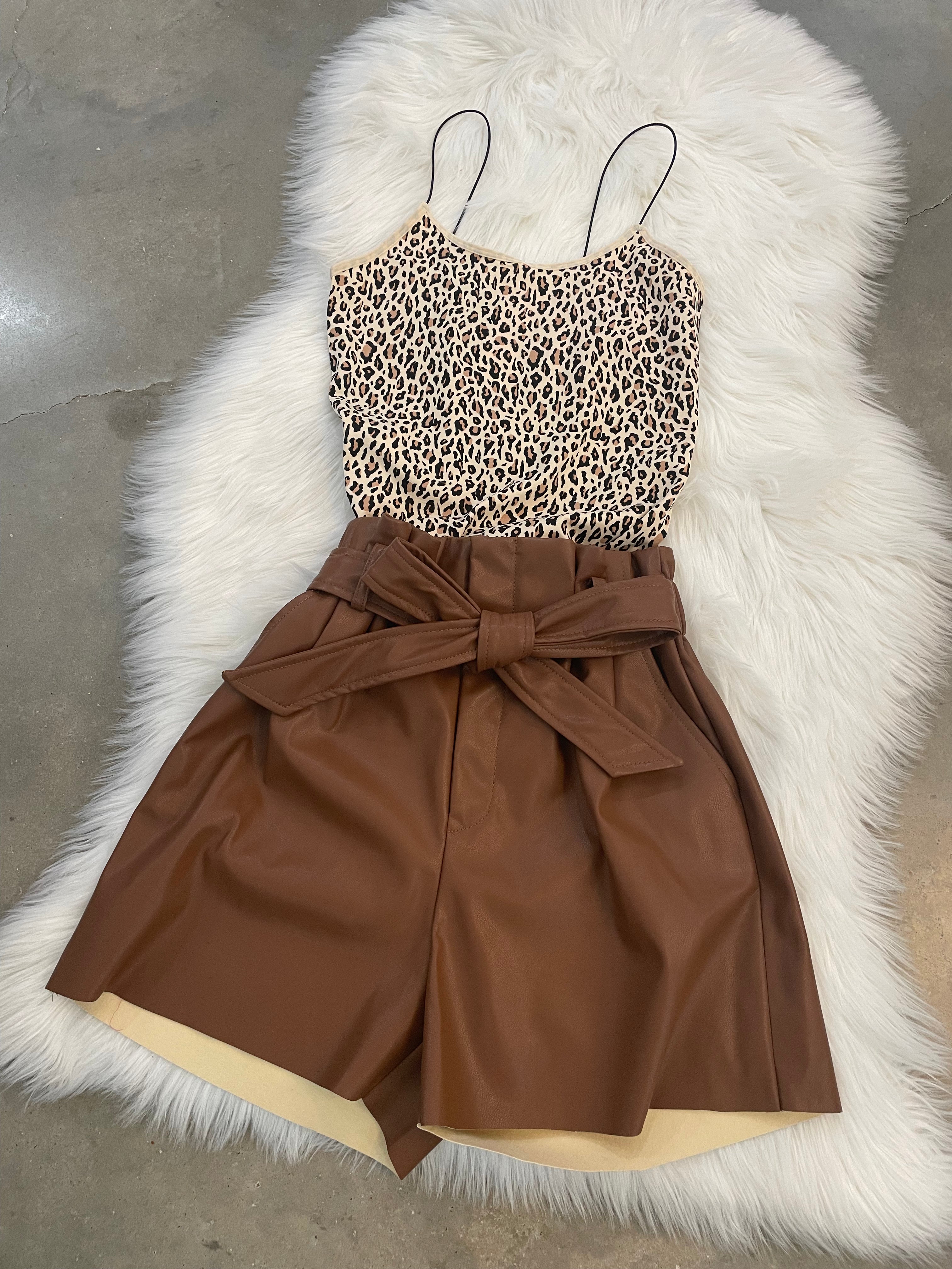Leopard Cami