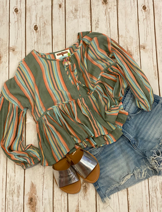 Rosie Stripe Top