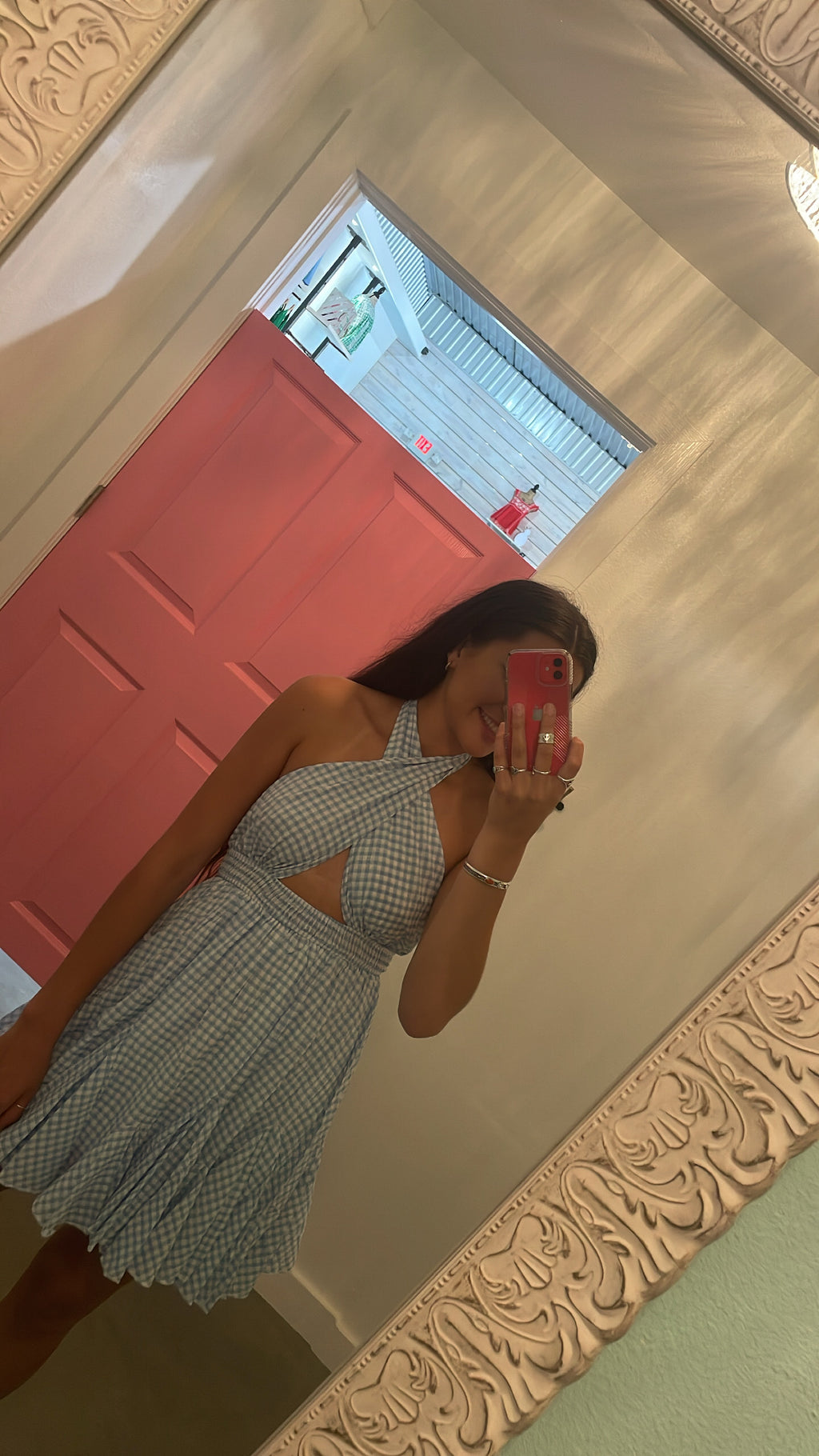 Halter Neck Mini Dress