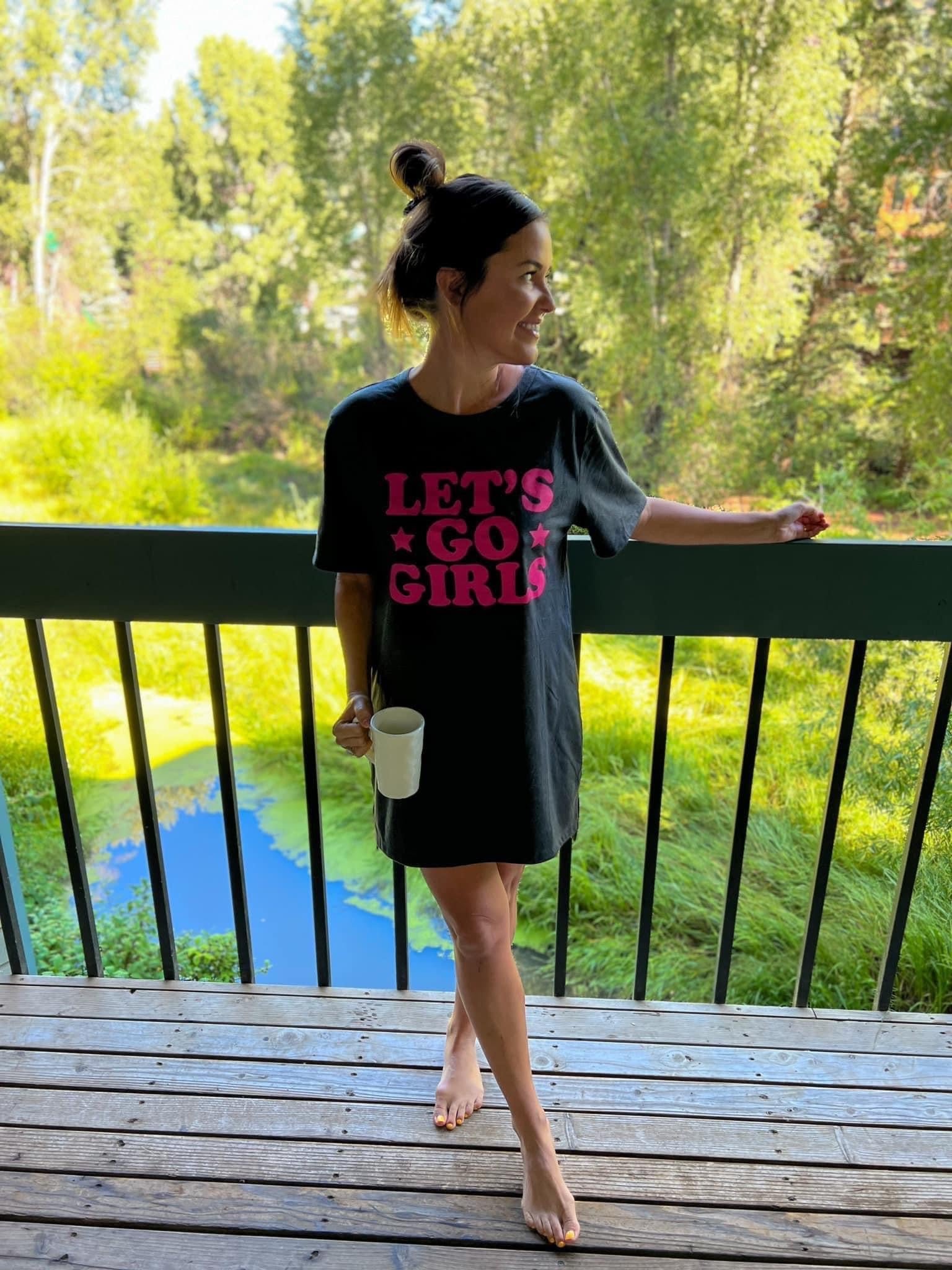Let's Go Girls Tee Dress