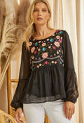 Sheer Sparkle Top