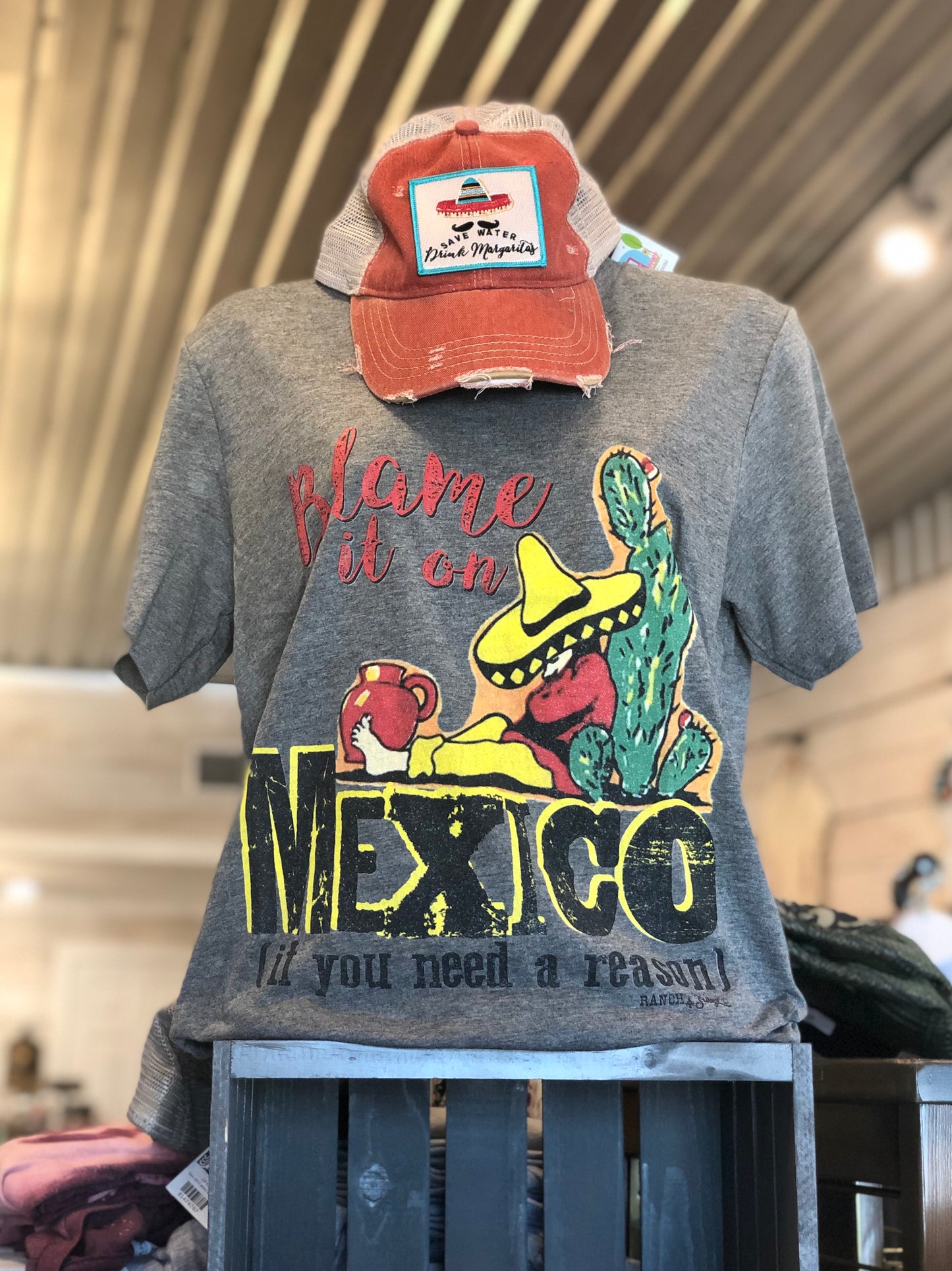Blame it on Mexico tee