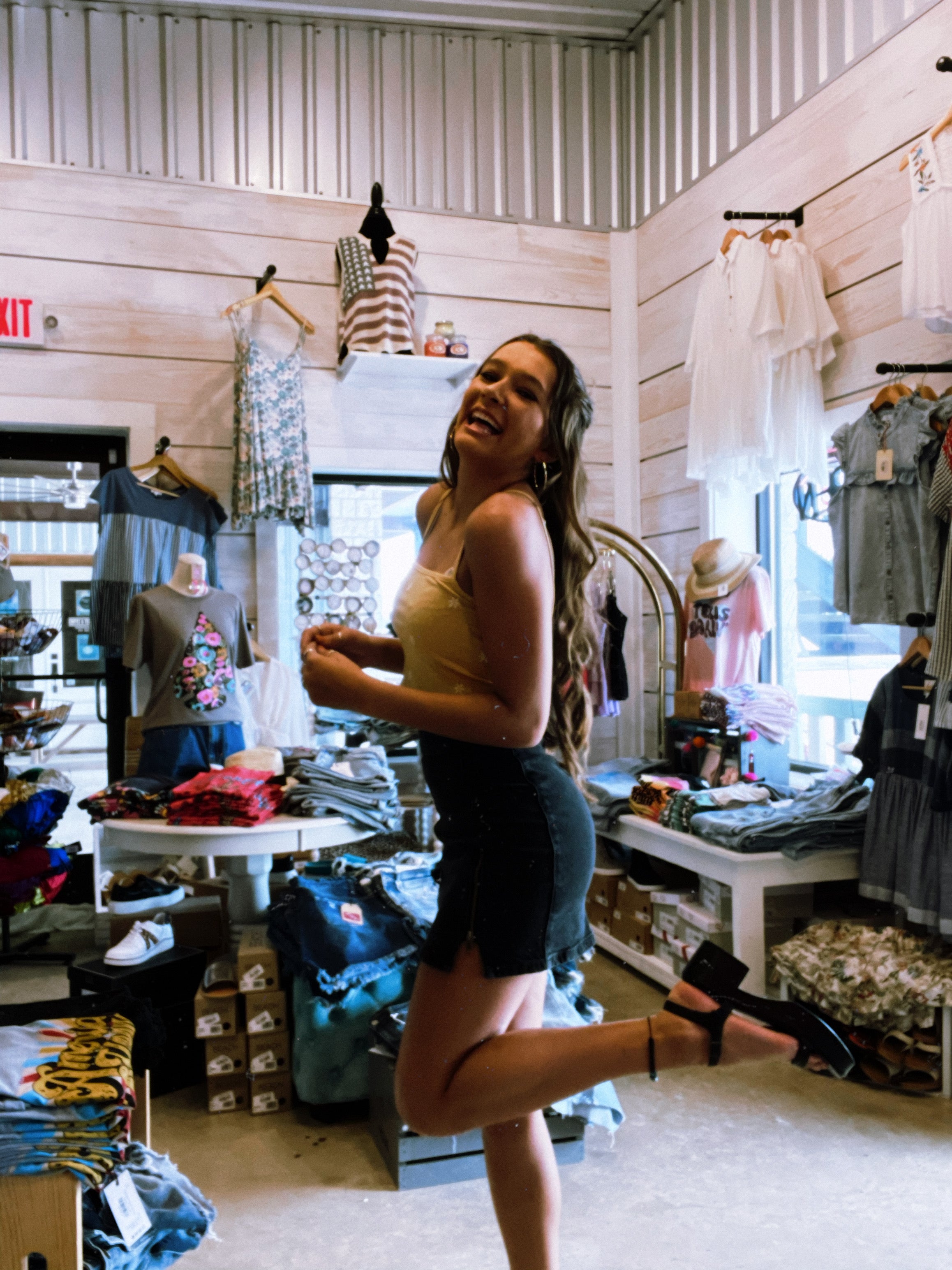 Embroidery Tank Crop