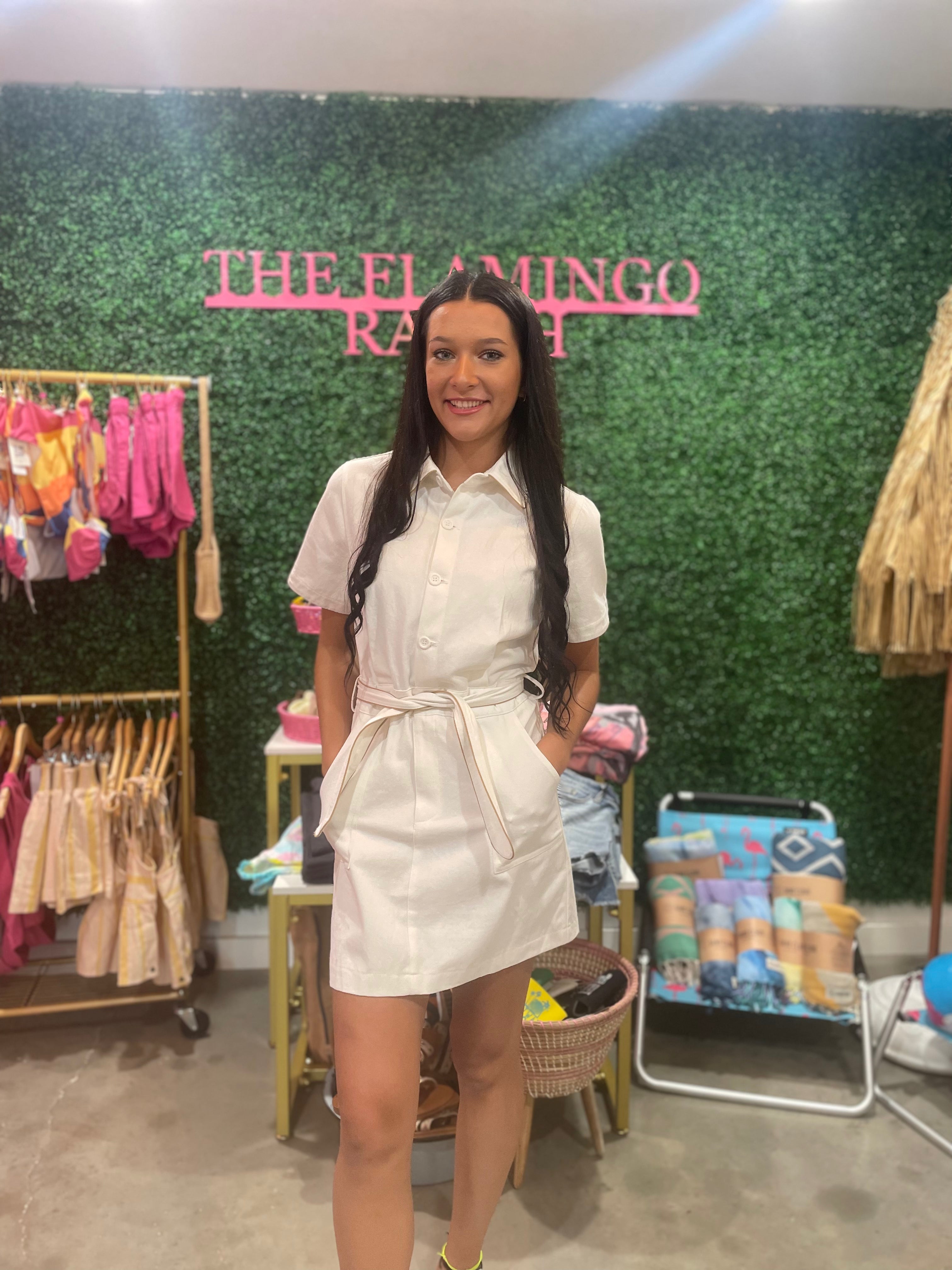 Short Sleeve Utility Dress