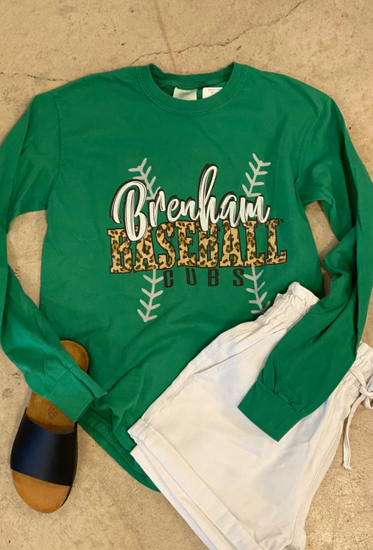 Brenham Baseball Long sleeve