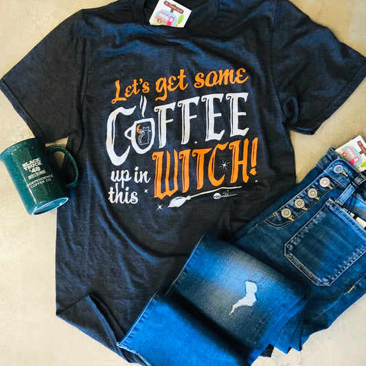 Coffee in this Witch Tee