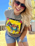 Painted Burro Tee
